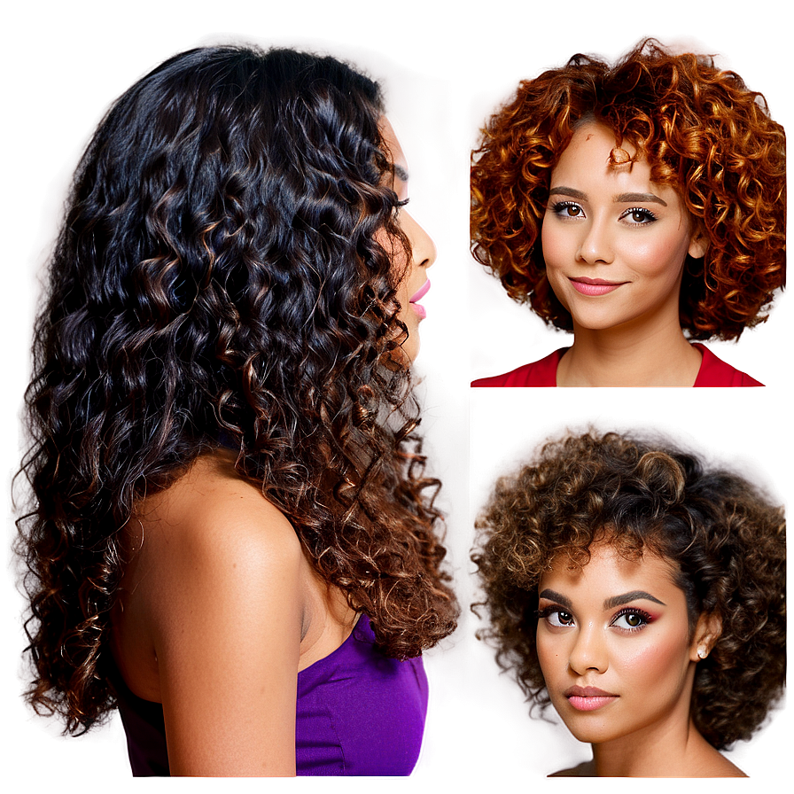 Natural Perm Look Png 06272024