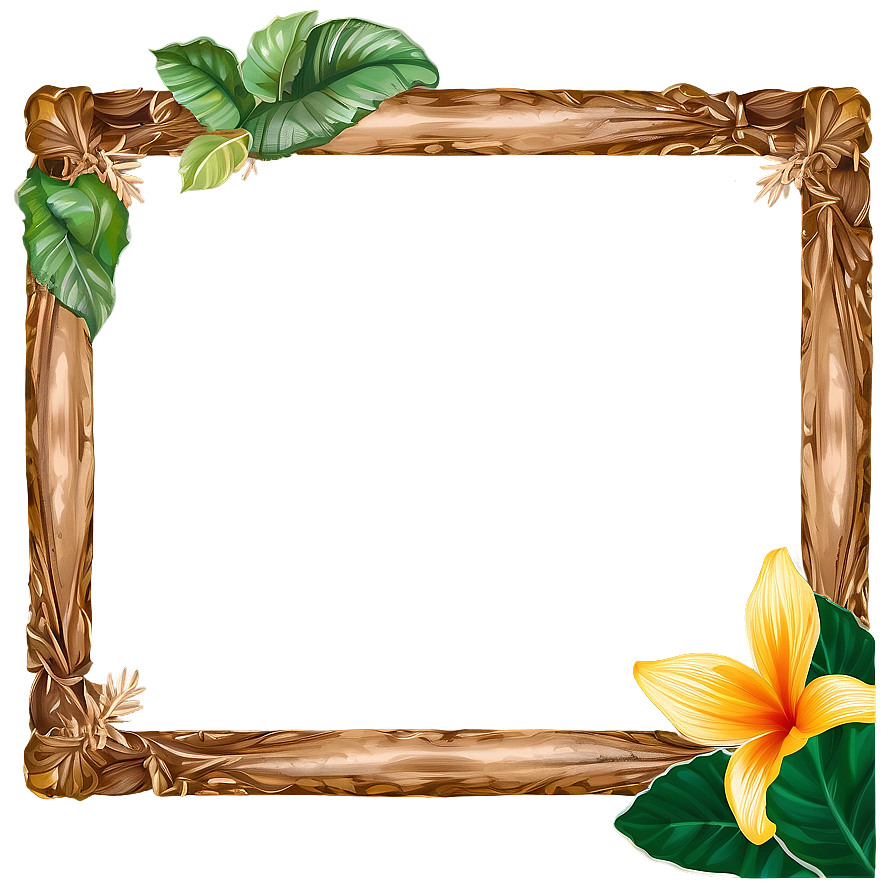 Nature Decorative Frame Png 40