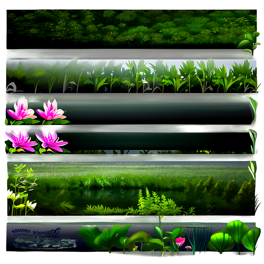 Nature Page Divider Png Sxk