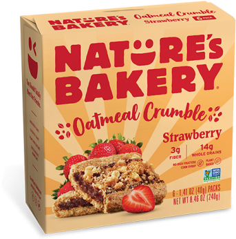 Natures Bakery Oatmeal Crumble Strawberry Box