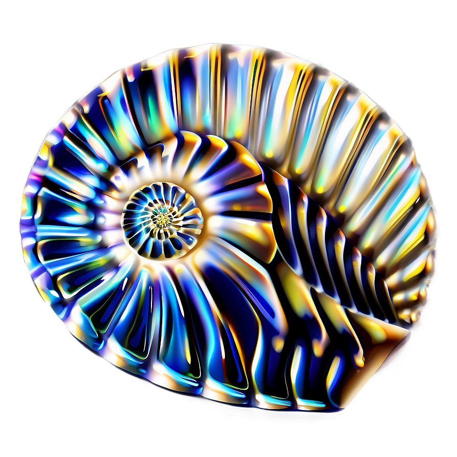 Nautical Shell Design Png 35