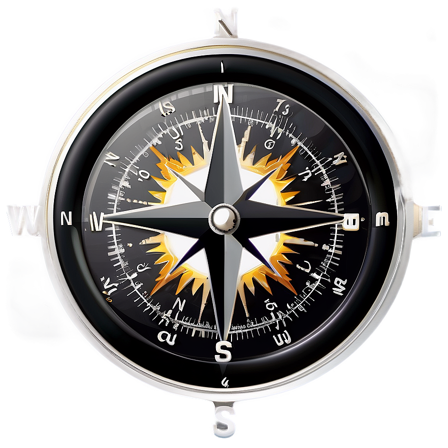 Navigation Compass Rose Icon Png 99