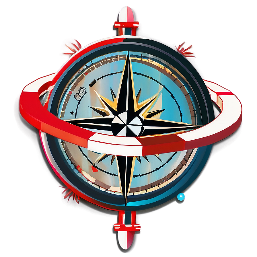 Navigation Compass Rose Icon Png Qnl3