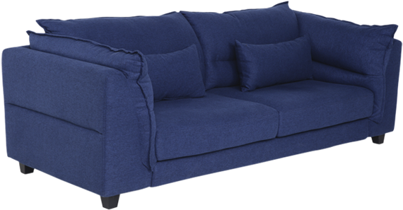 Blue Sofa Transparent Background, HD Png Download PNG with transparent background