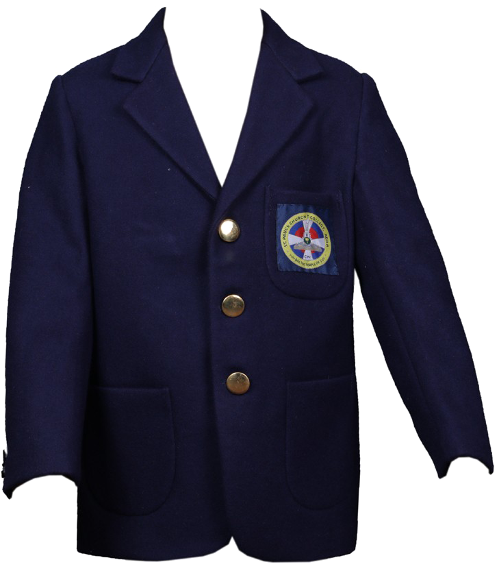 Navy Blue School Blazerwith Badge