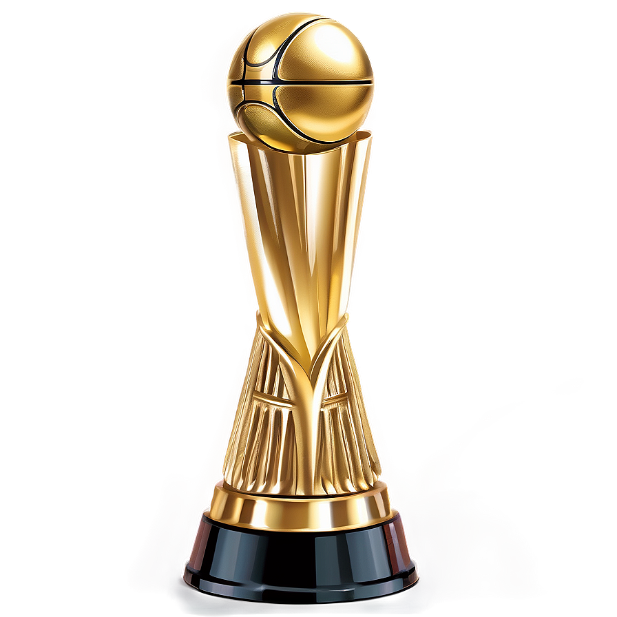 Nba Champions Gold Trophy Png Ajv