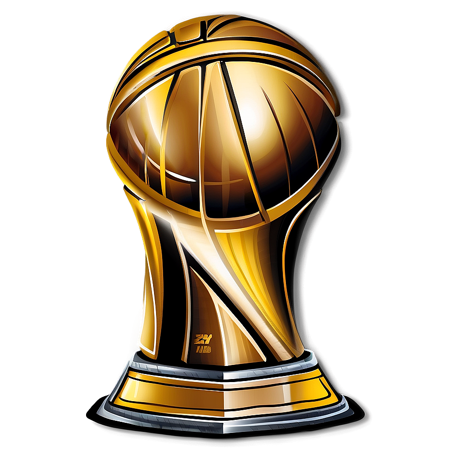 Nba Finals Trophy Illustration Png Mss