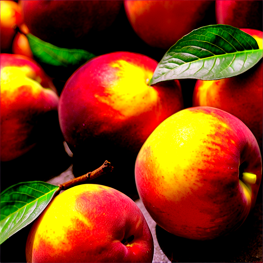 Nectarine Close-up Png Tqd