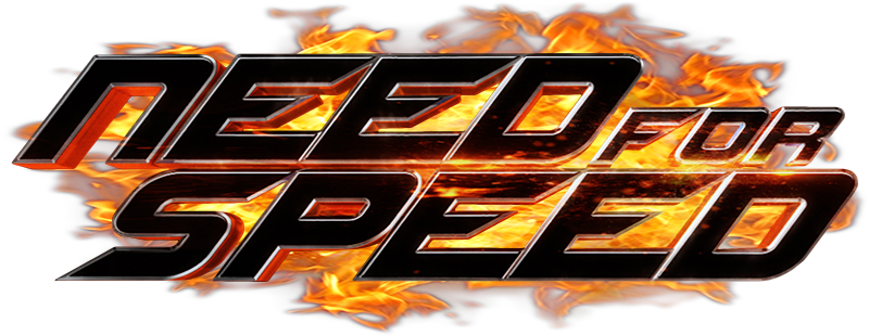 Needfor Speed Flaming Logo PNG with transparent background