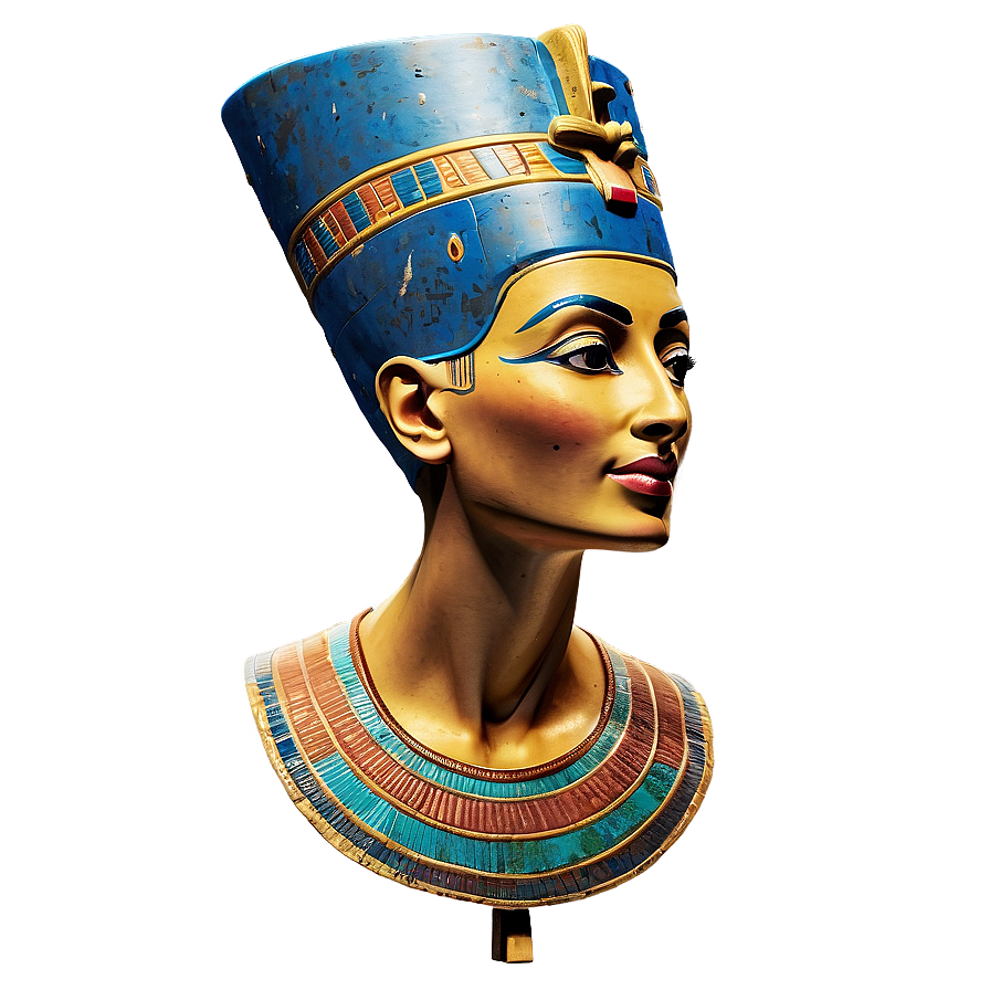 Nefertiti Bust Egypt Png Lyp