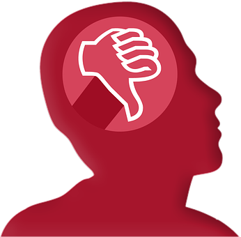 Negative Thoughts Concept Icon