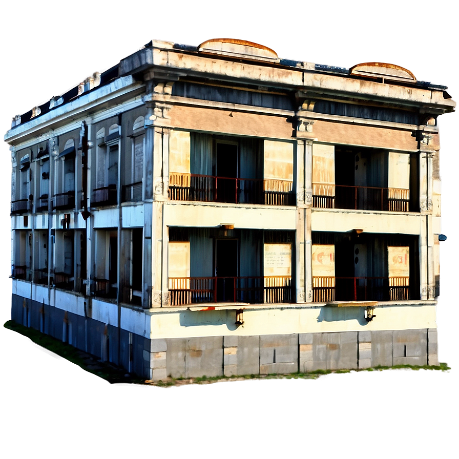 Neglected Building Exterior Png Ekp30