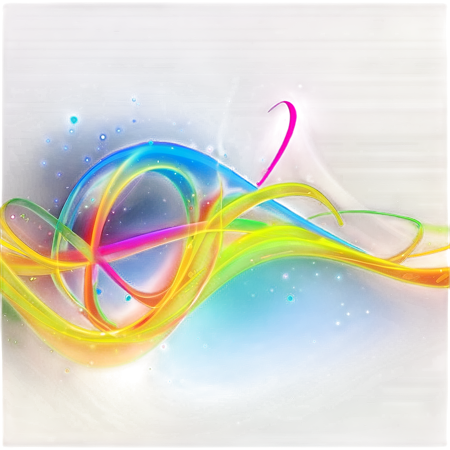 Neon Abstract Swirls Png 06202024