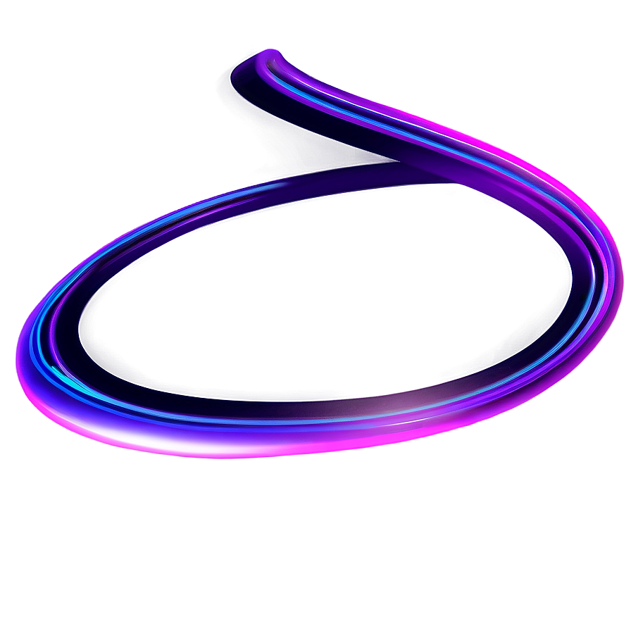 Neon Abstract Swirls Png Aka63