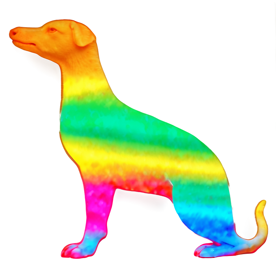 Neon Animal Silhouettes PNG 11 PNG with transparent background