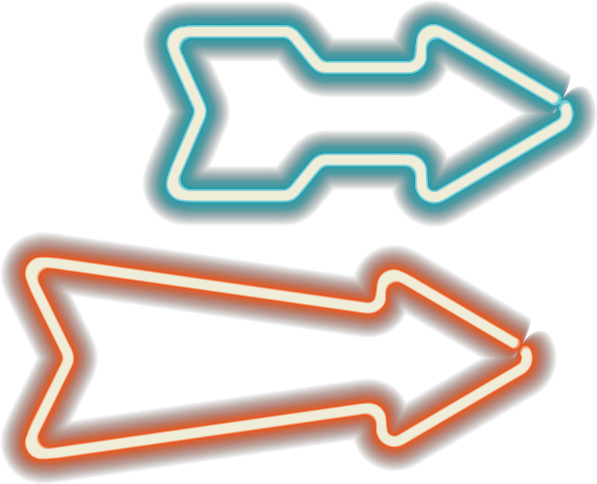 Transparent Arrow Of Light Png - Transparent Background Neon Arrow Gif, Png Download PNG with transparent background