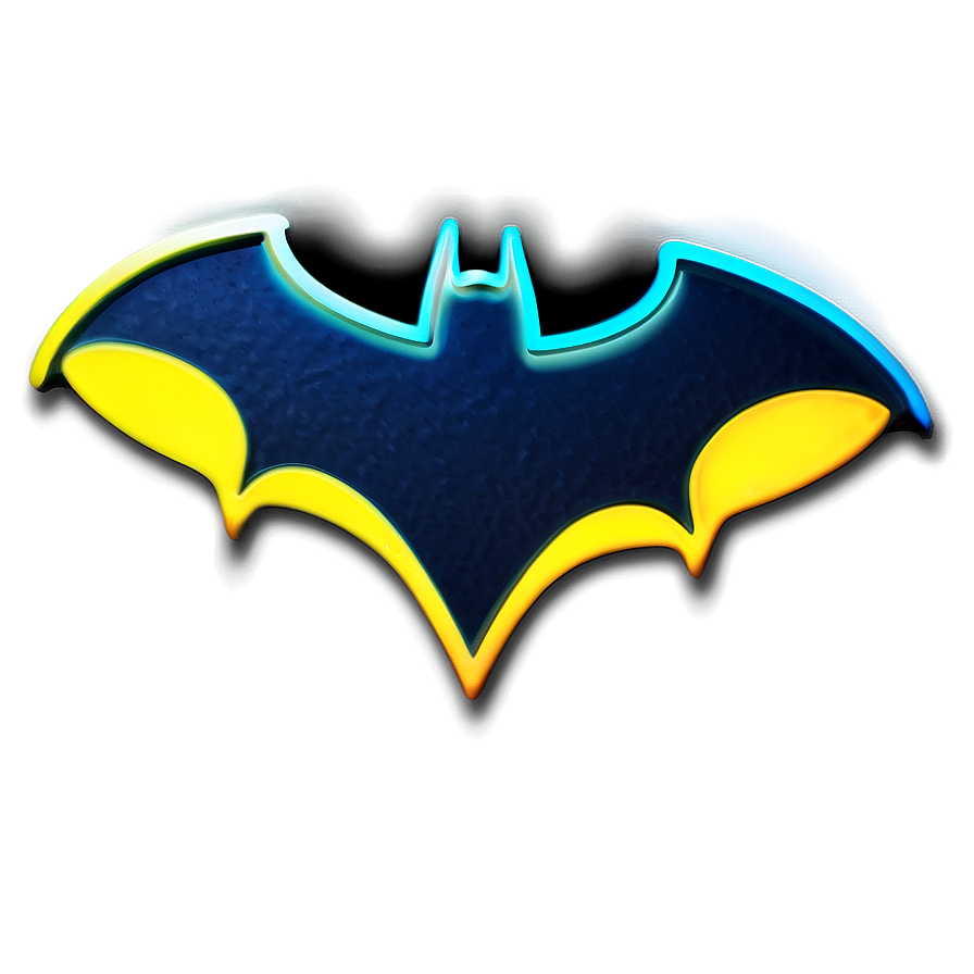 Neon Batman Logo Png 60