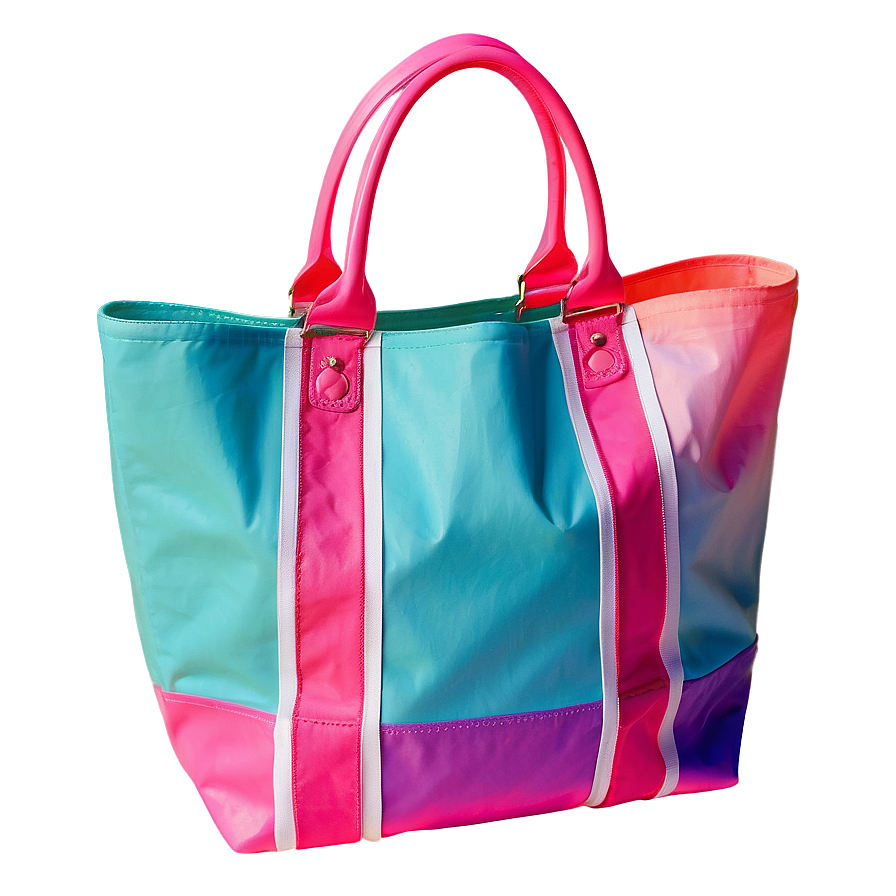 Neon Beach Bag Png Ubv