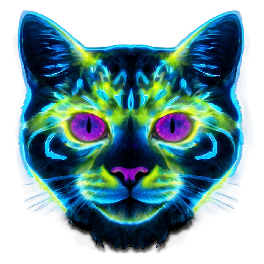 Neon Cat Filter Png Wwq