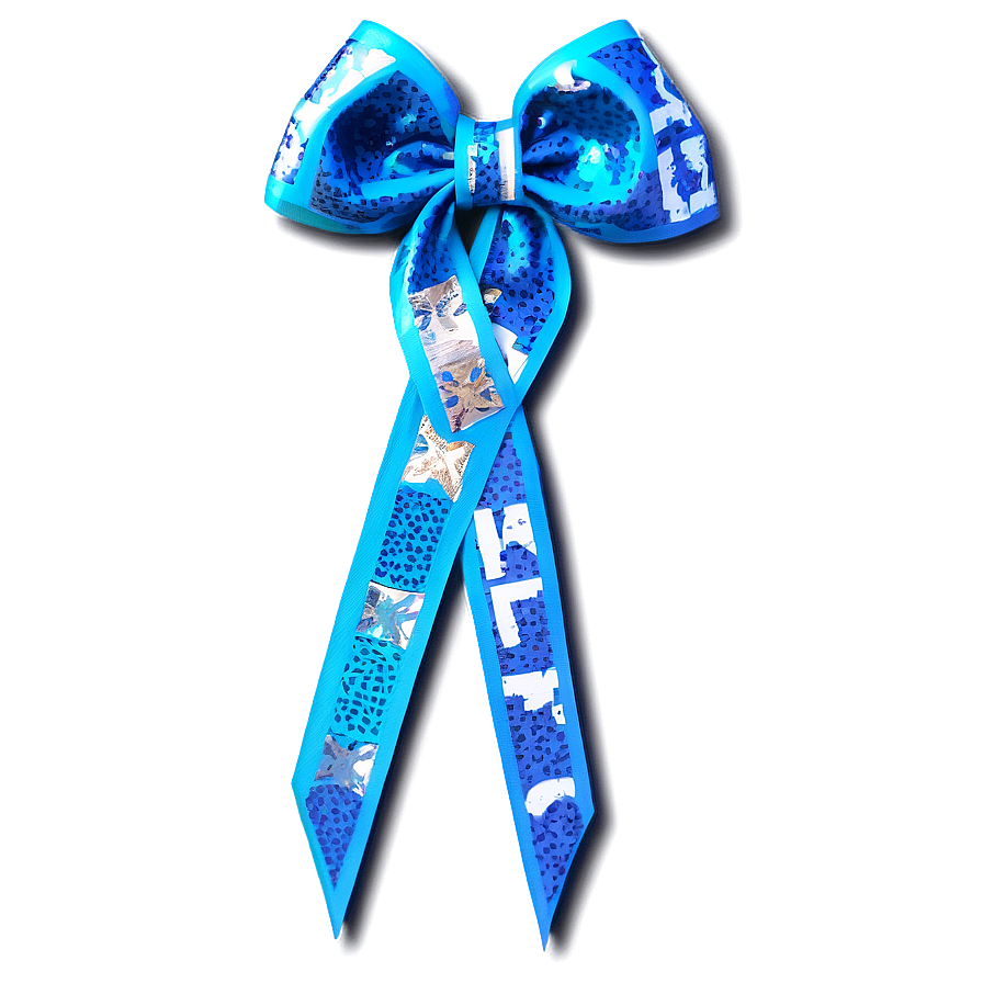 Neon Cheer Bow Png 06212024