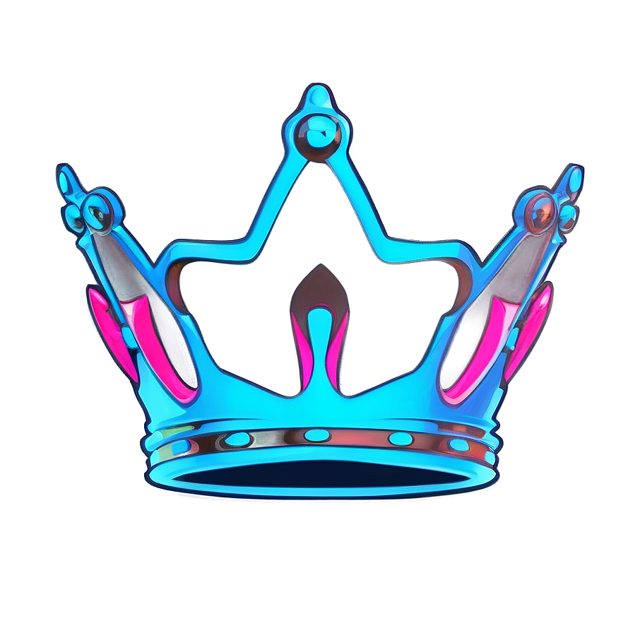 Neon Crown Drawing Png Thf13