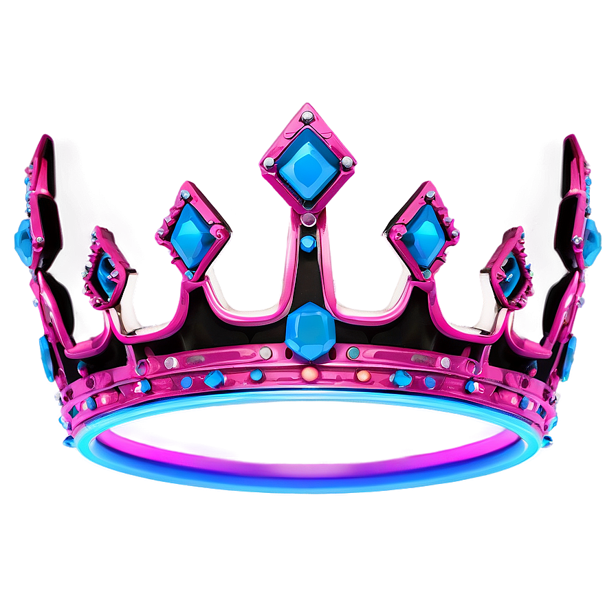 Neon Crown Png 13