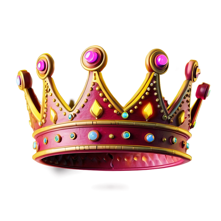 Neon Crown Sketch Png 06272024