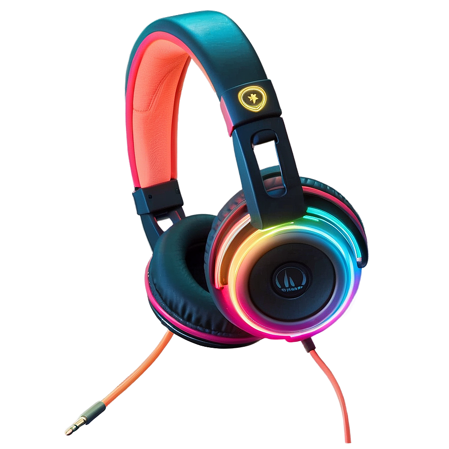 Neon Dj Headphones Png 97