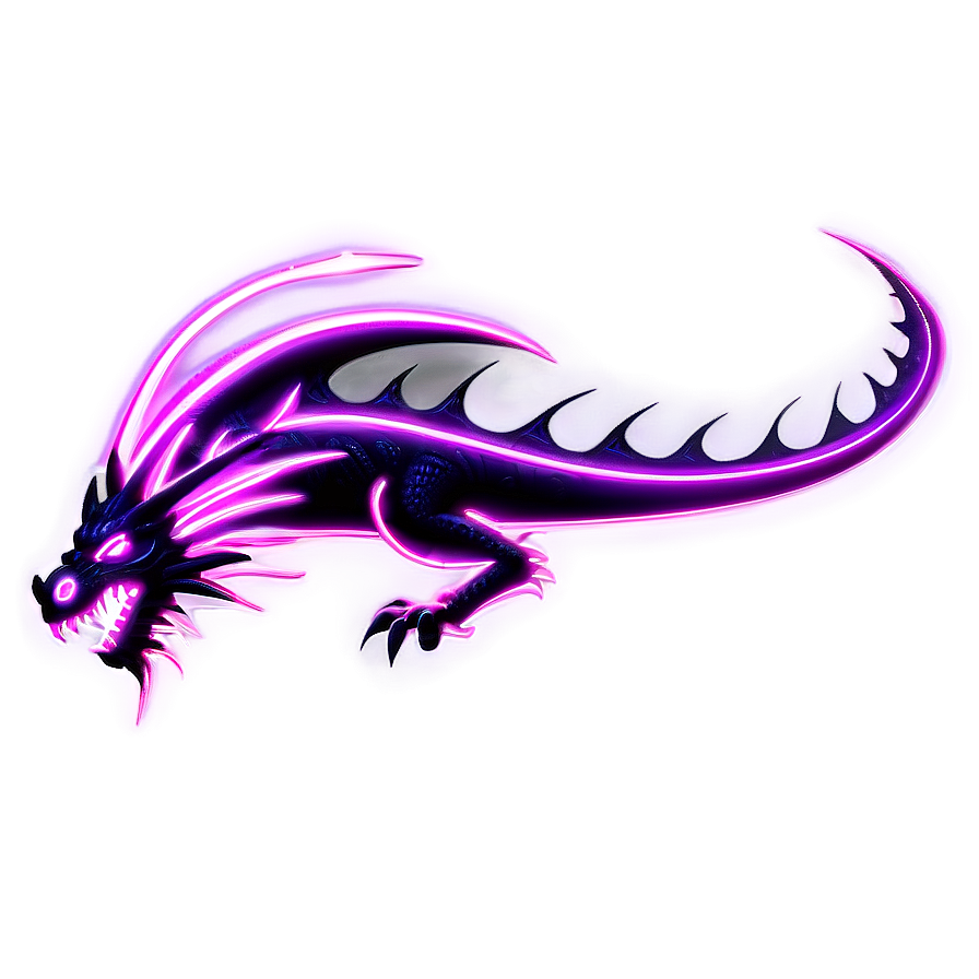 Neon Dragon Light Png Qug73