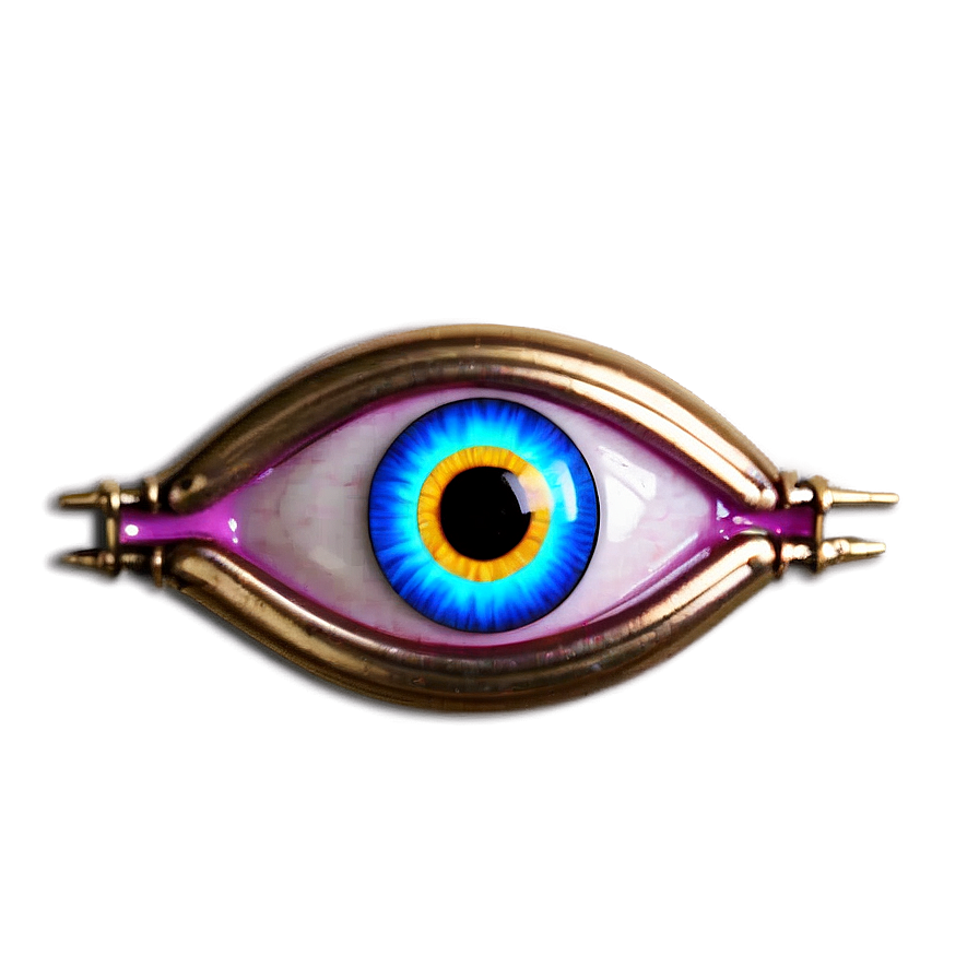 Neon Evil Eye Png Xwf96