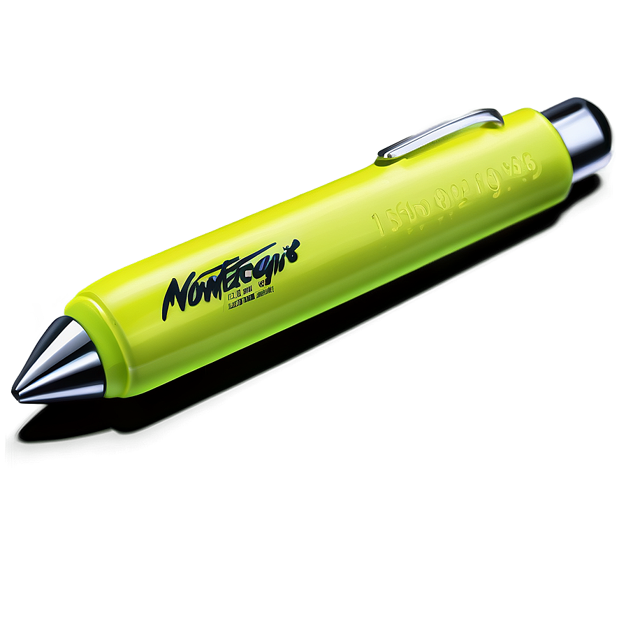 Neon Flair Pen Png 06292024