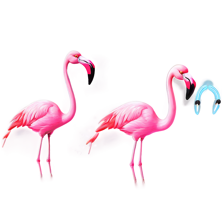 Neon Flamingo Light Png Xnc66