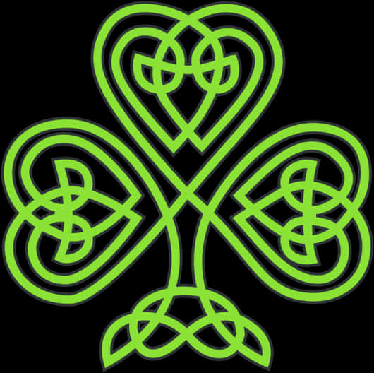 Celtic 3 Leaf Clover, HD Png Download PNG with transparent background