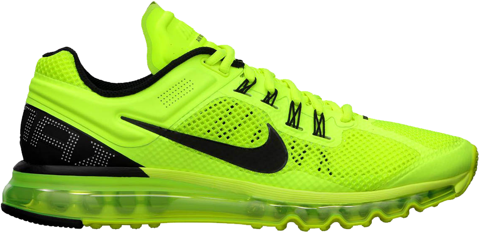 Neon Green Nike Air Max Sneaker