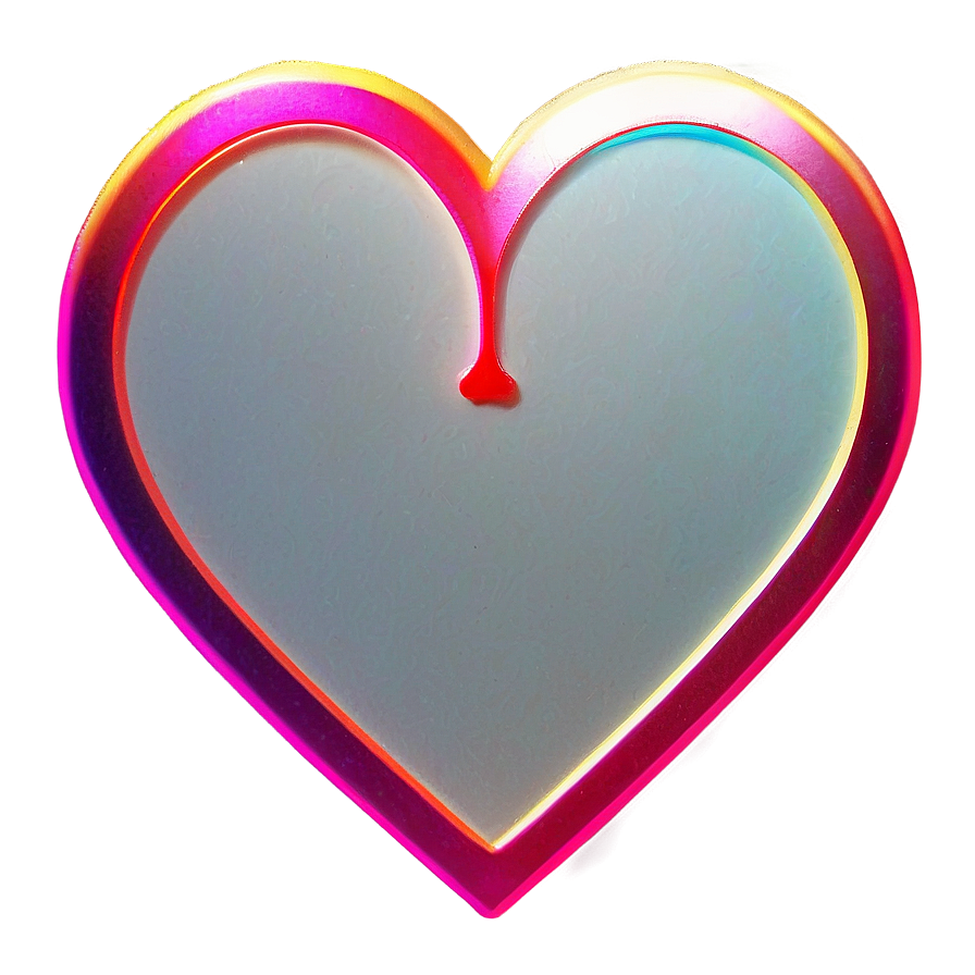 Neon Heart Sign Png Xdx