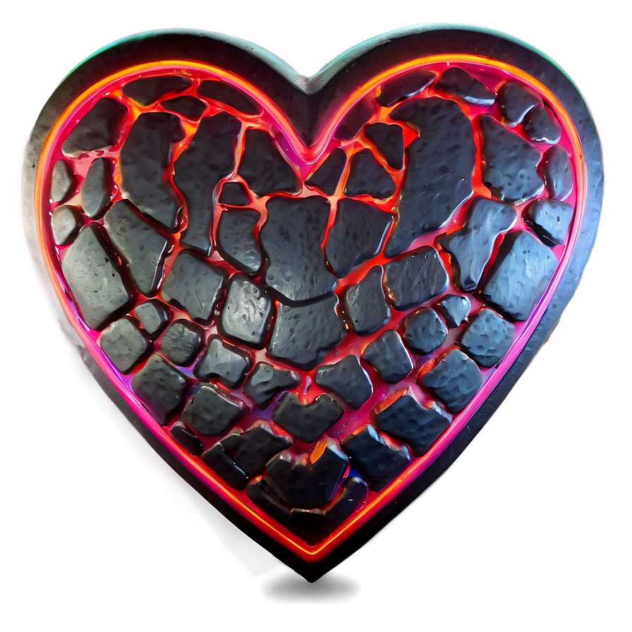 Neon Heart Symbol Png Gvw29