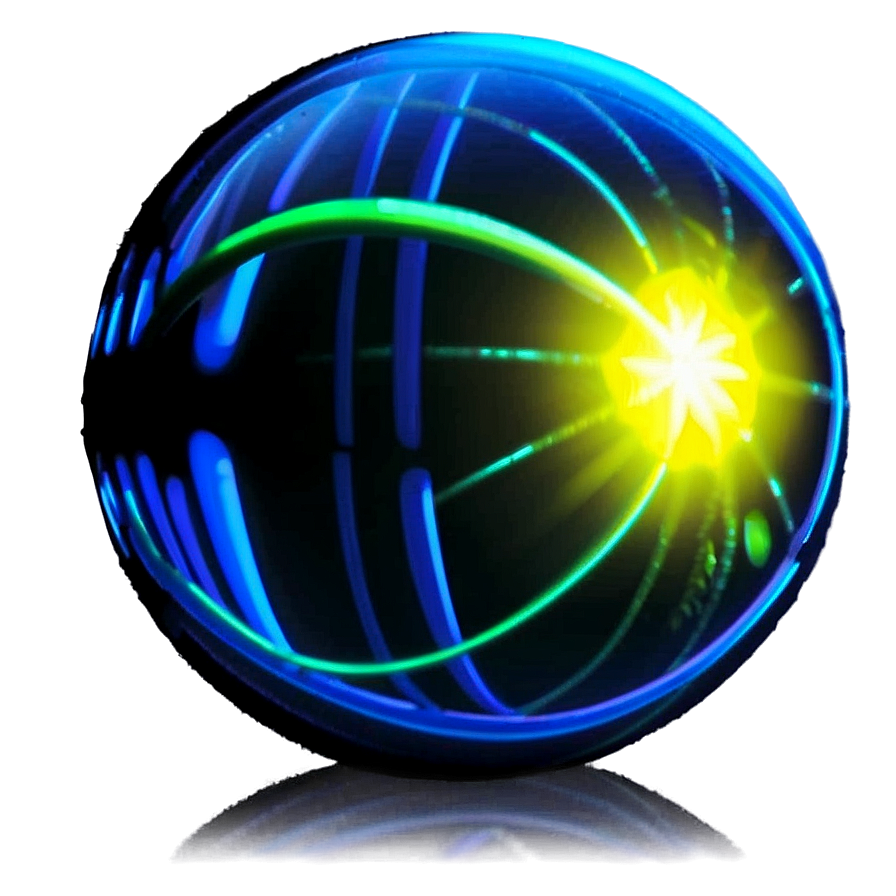 Neon Light Ball Png Xpm