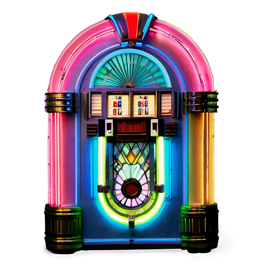 Neon Light Jukebox Png 54