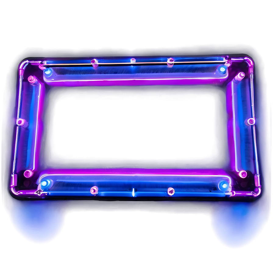 Neon Light Photo Border Png Koh20