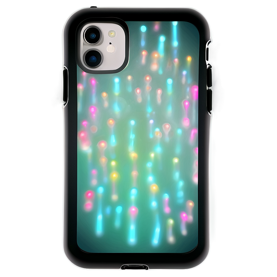 Neon Lights Phone Case Png 18