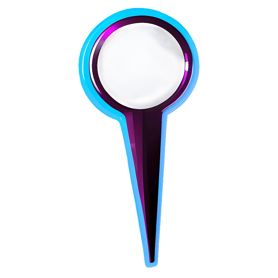 Neon Location Pin Png Wnc