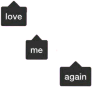 Neon Love Me Again Signs