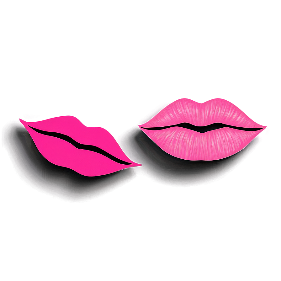 Neon Pink Lips Png Ihj96