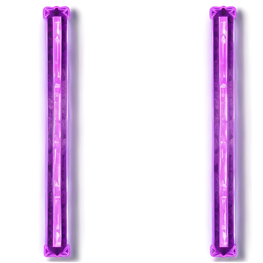 Neon Purple Glow Border Png 2