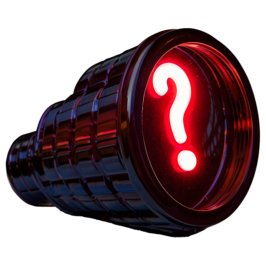 Neon Question Mark Light Png Fmk