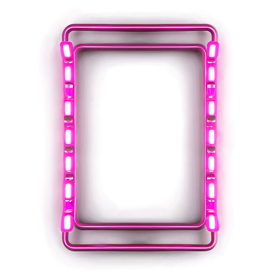 Neon Rectangle Accent Png Cfc78