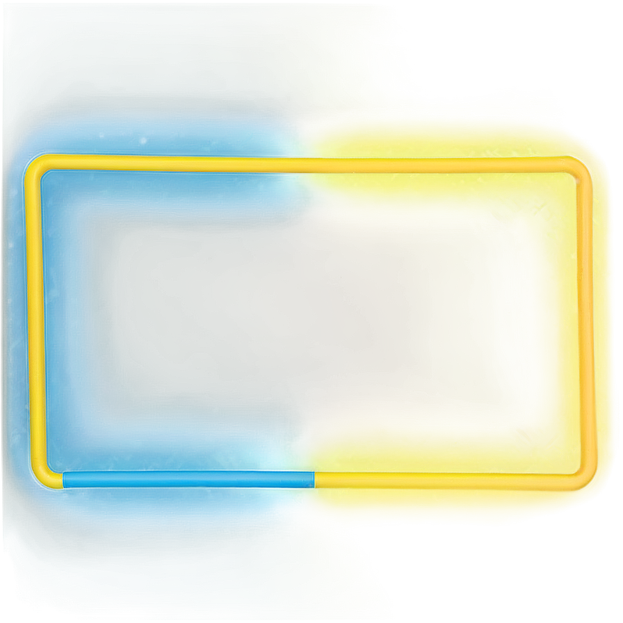 Neon Rectangle Art Png 20