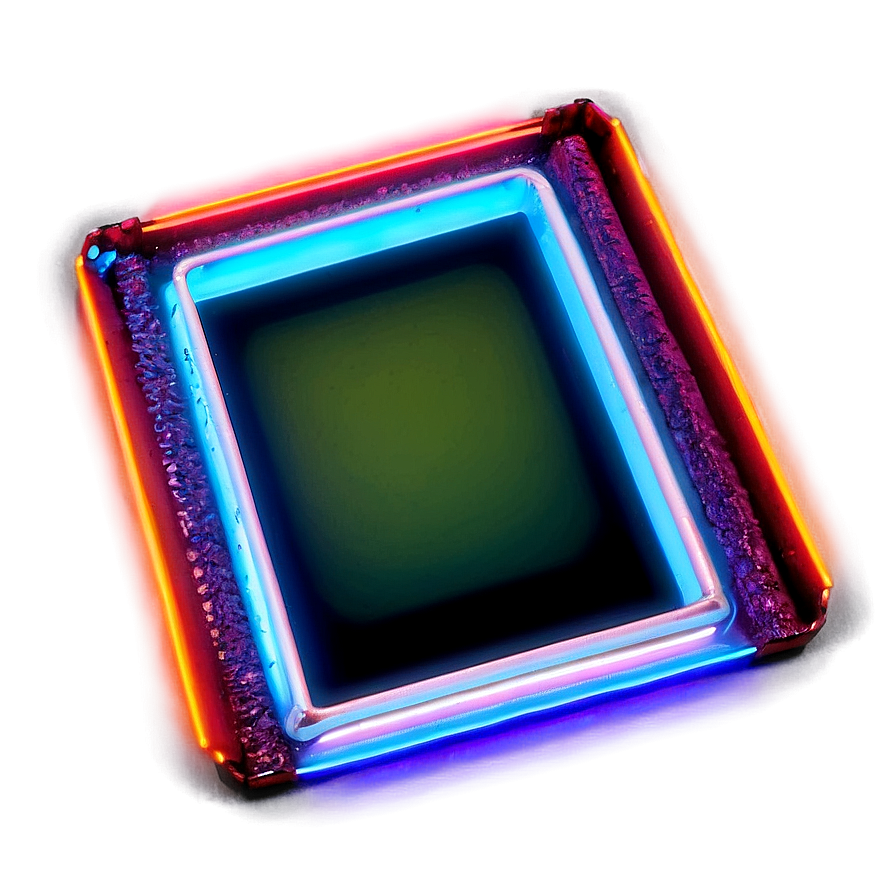 Neon Rectangle Radiance Png 06272024