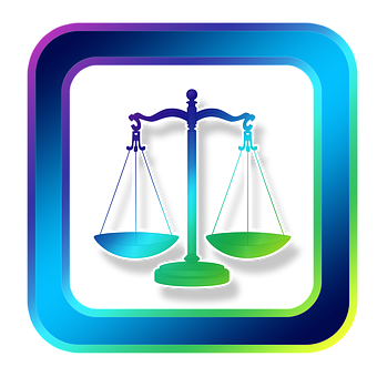 Neon Scalesof Justice Icon