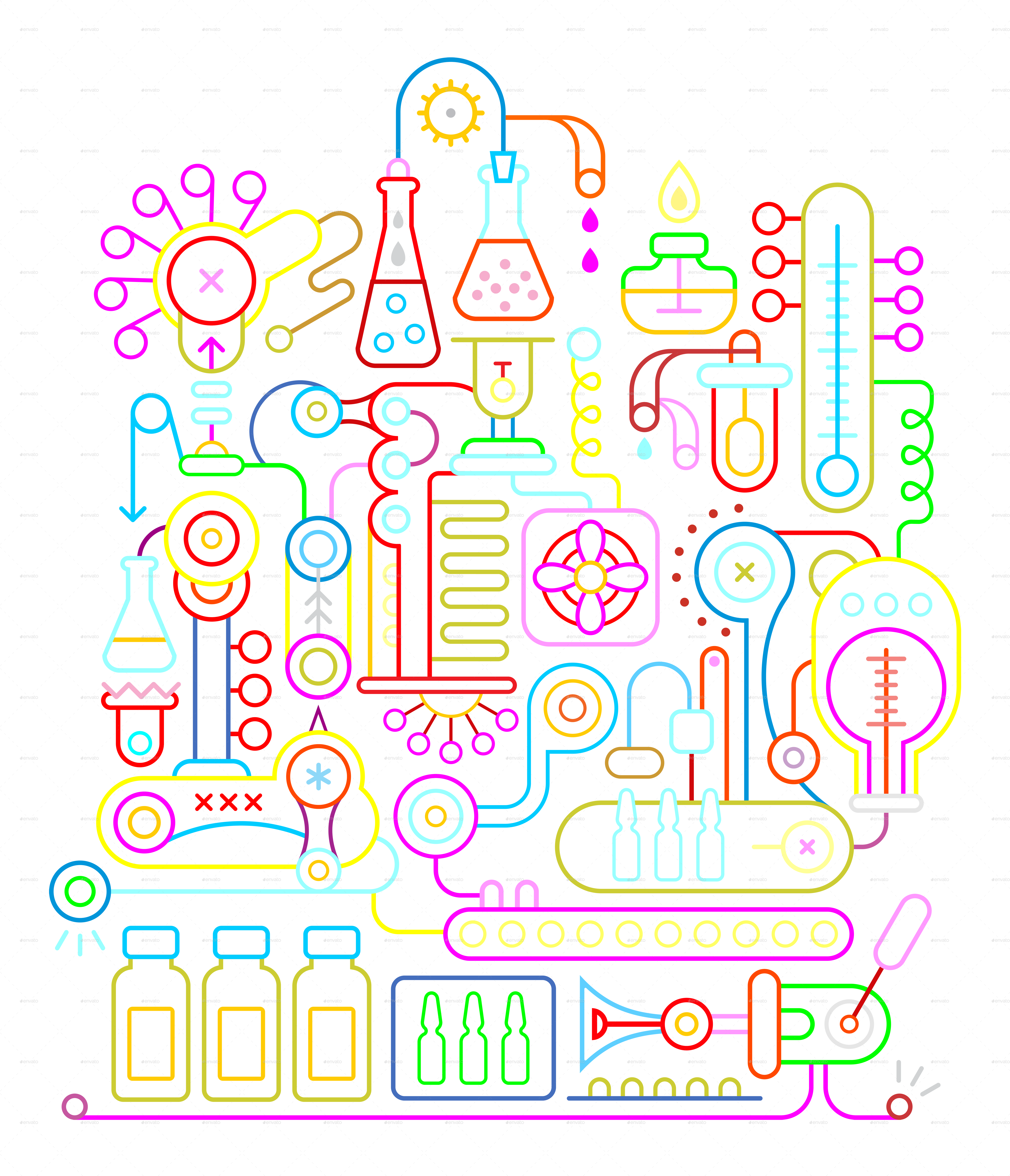 Neon Science Complexity